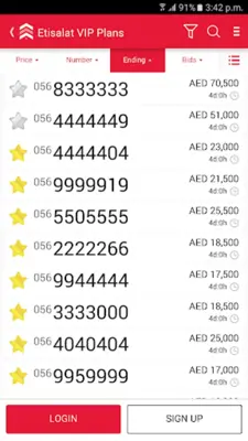 Emirates Auction android App screenshot 6